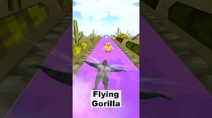 This is the Avatar Image for the Flying Gorilla AI Voice and Text to Speech Generator